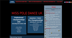 Desktop Screenshot of misspoledance-uk.com